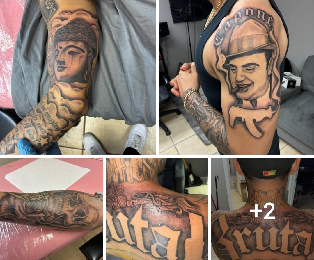 Tim Green tattoo artwork